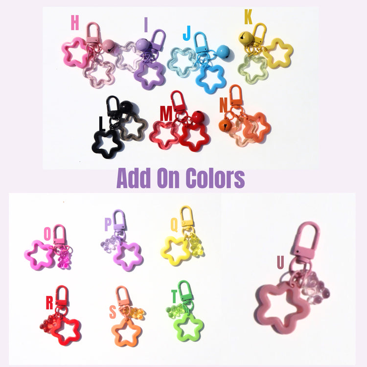 Personalized Name Bead Keychain, Custom Backpack Tag, Paracord Bag Charm
