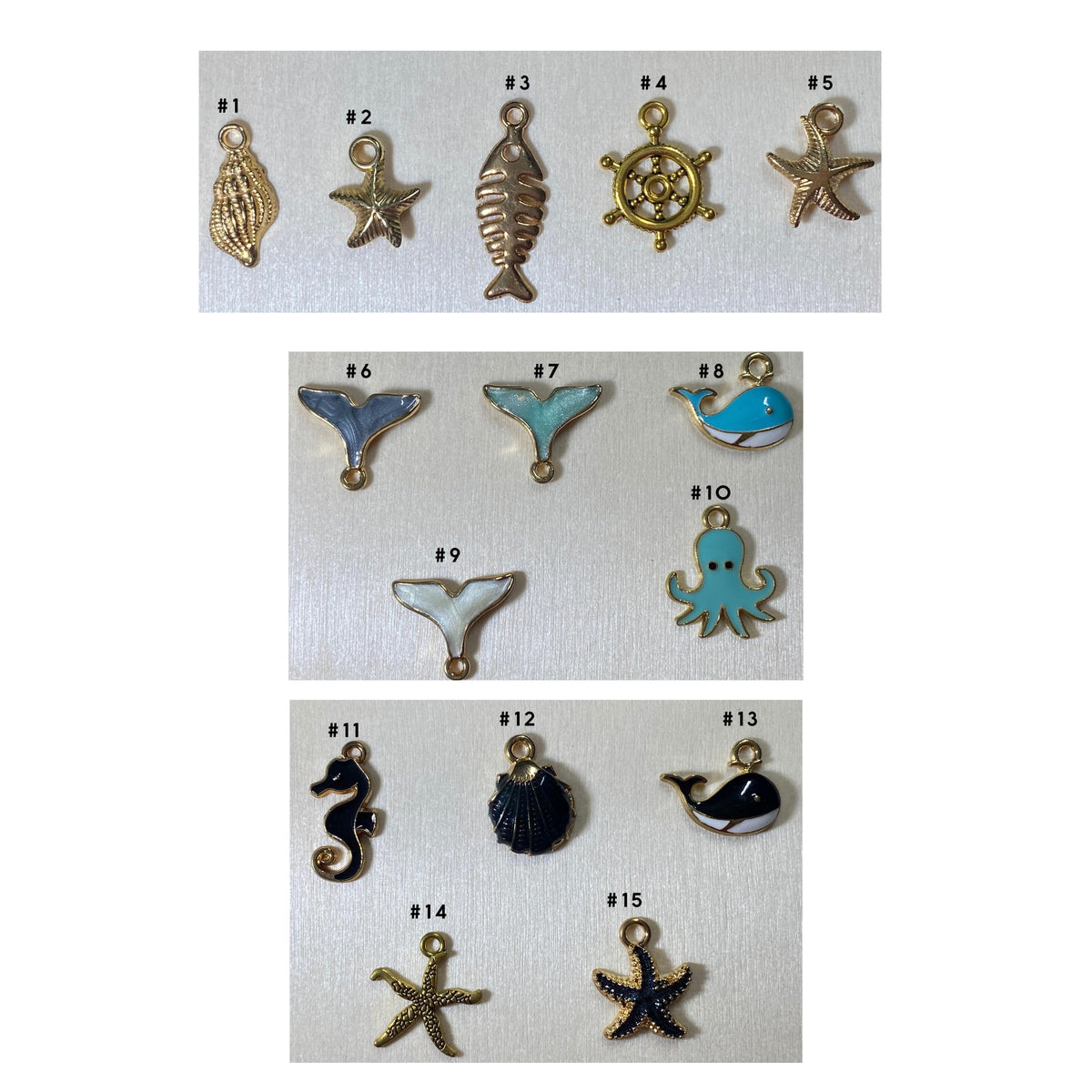 Add-On Charms, Gold Collection | Choose Your Charm