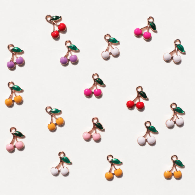 Cherry Individual Charms, Choose Your Charm, Separate Charm Add-On