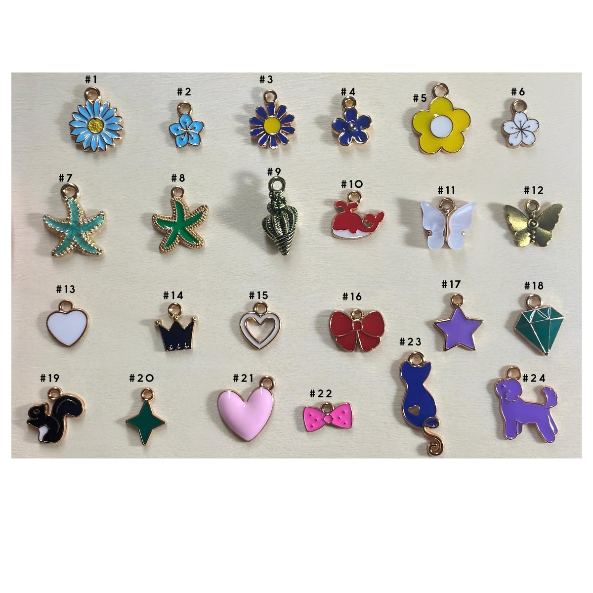 Add-On Charms, Colorful Enamel Collection | Choose Your Charm