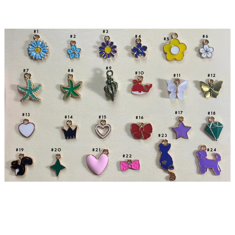 Add-On Charms, Colorful Enamel Collection | Choose Your Charm