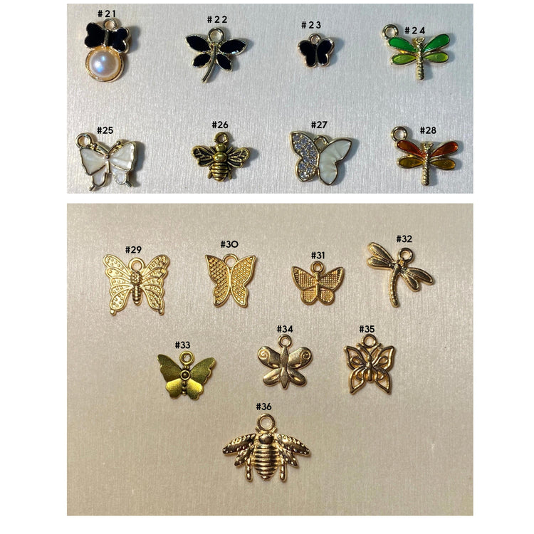Add-On Charms, Butterfly & Garden Collection | Choose Your Charm