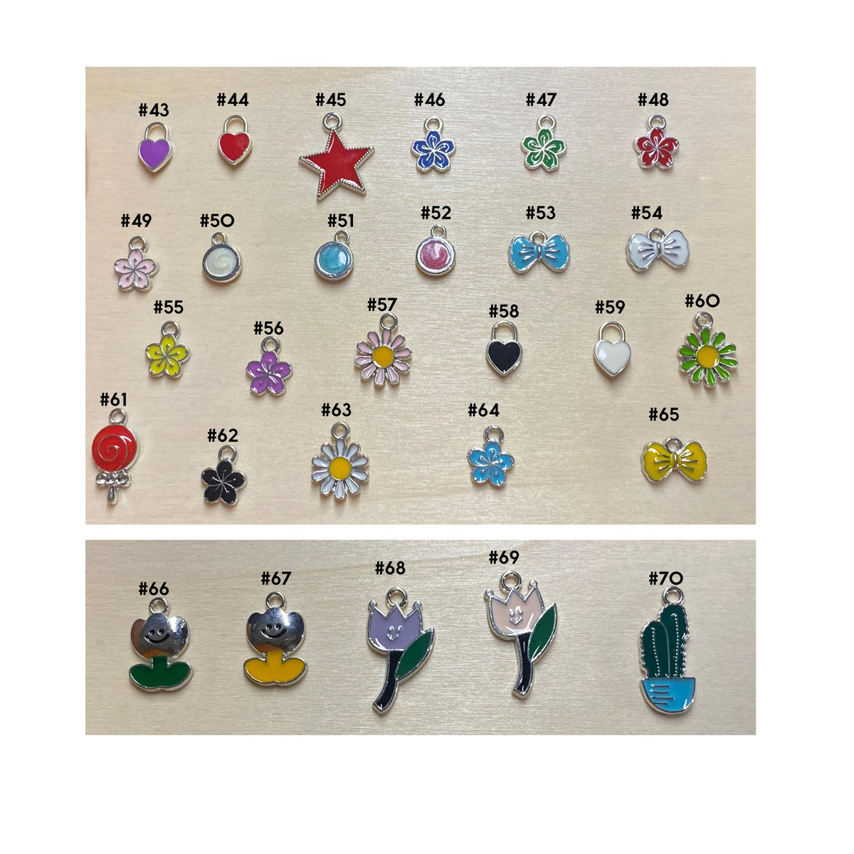 Add-On Charms, Silver & Enamel Collection | Choose Your Charm