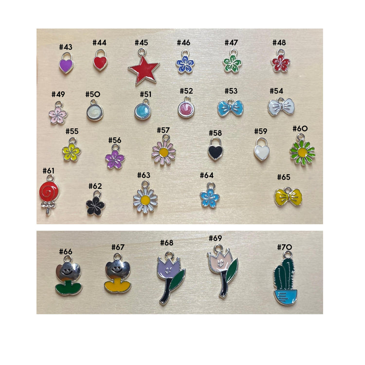 Add-On Charms, Silver & Enamel Collection | Choose Your Charm