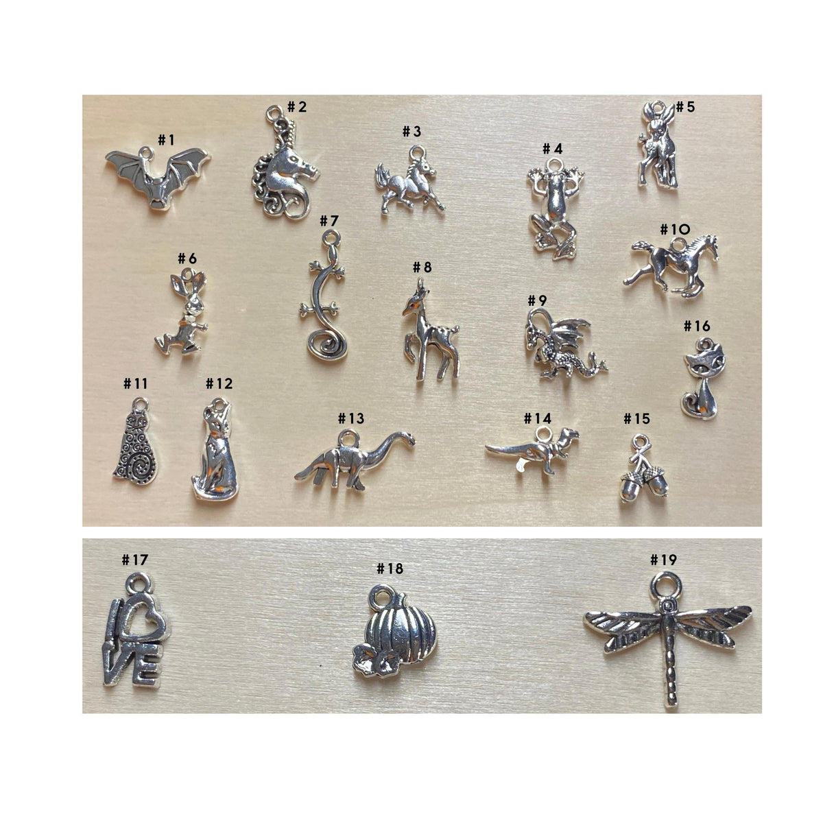 Add-On Charms, Silver & Enamel Collection | Choose Your Charm