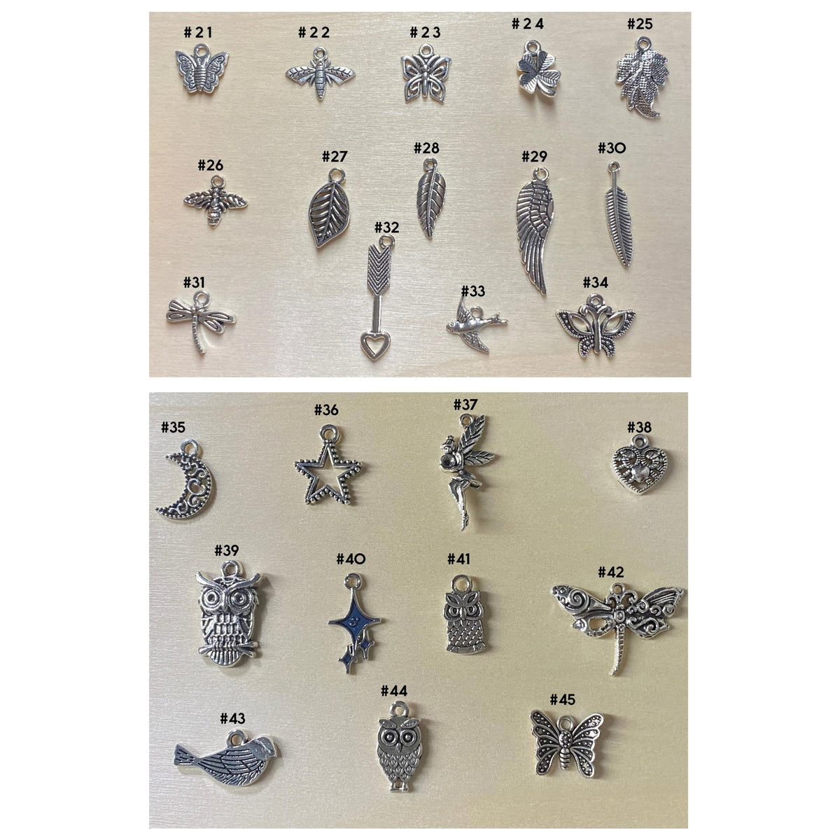 Add-On Charms, Classic Silver Collection | Choose Your Charm
