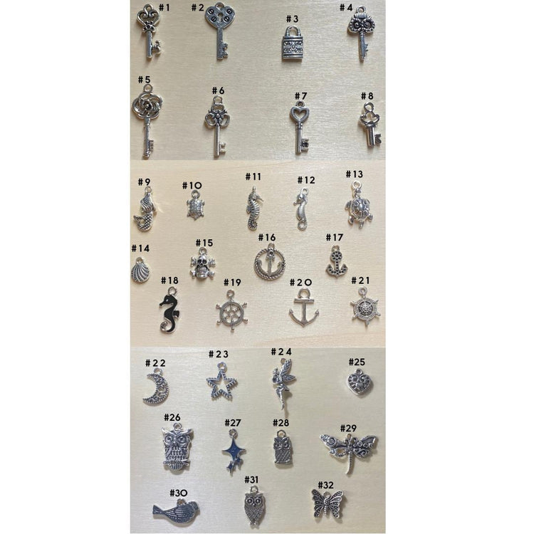 Add-On Charms, Vintage Silver Collection | Choose Your Charm